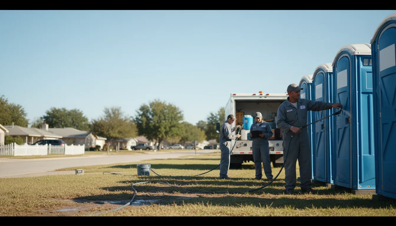 Long-Term Portable Toilet Rental in Lutcher, LA near me